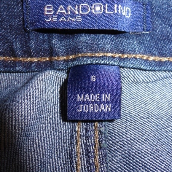 Bandolino Jeans Capris Sz 6 - Picture 3 of 6